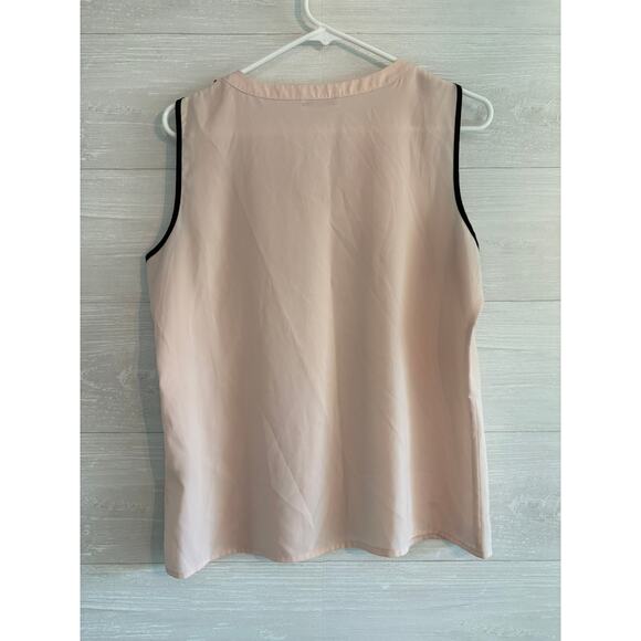 Calvin Klein Sleeveless Blouse - Picture 4 of 4